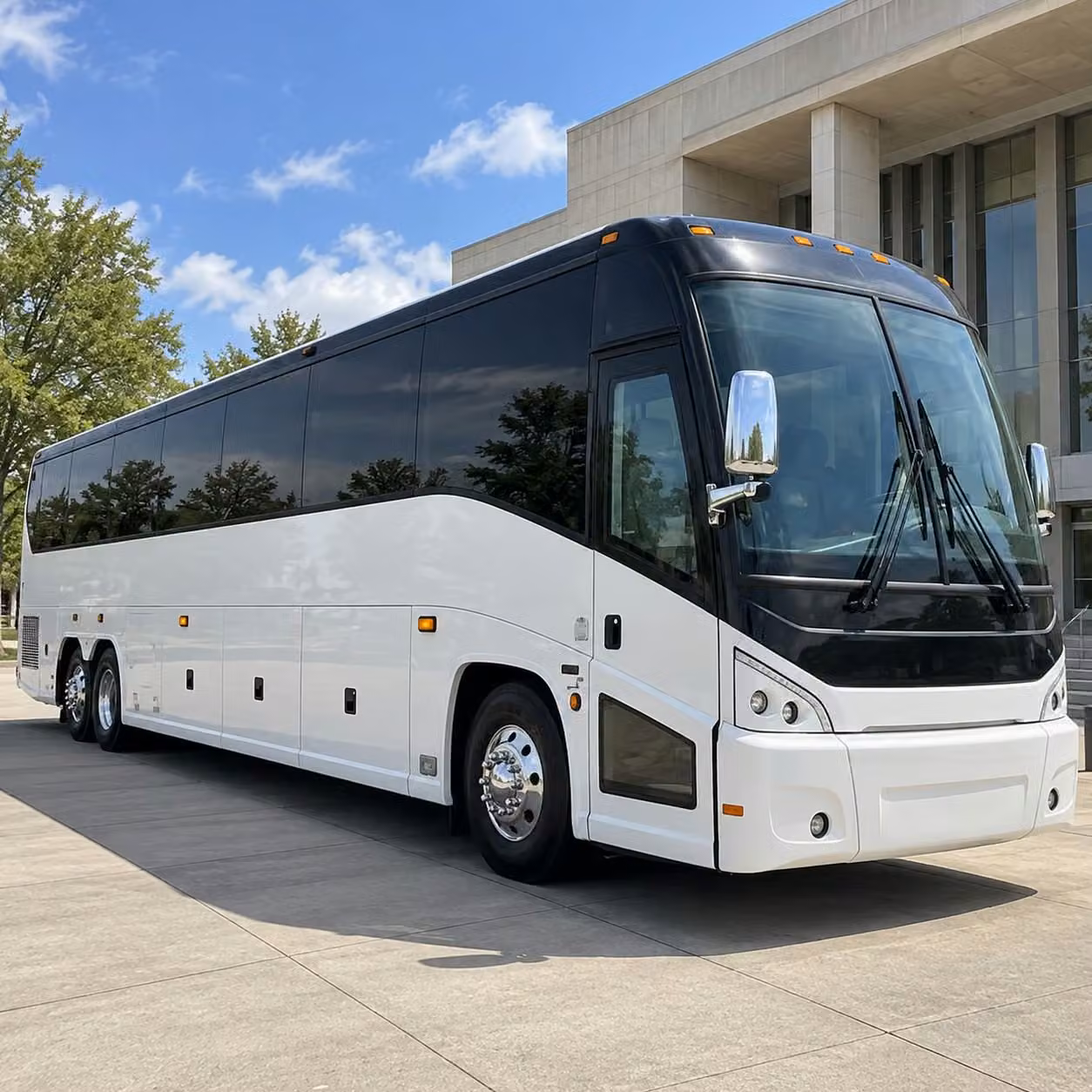 charter bus rentals for detroit pistons and lions game days from waterford