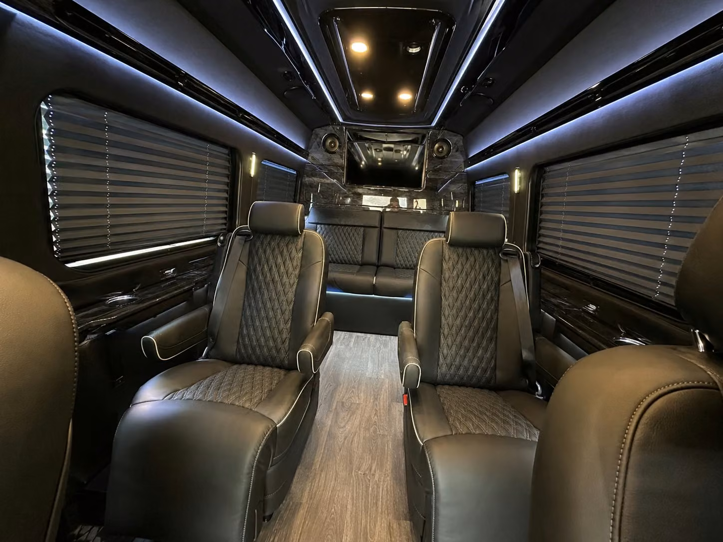sprinter vans and minibuses for waterford bridal party transportation