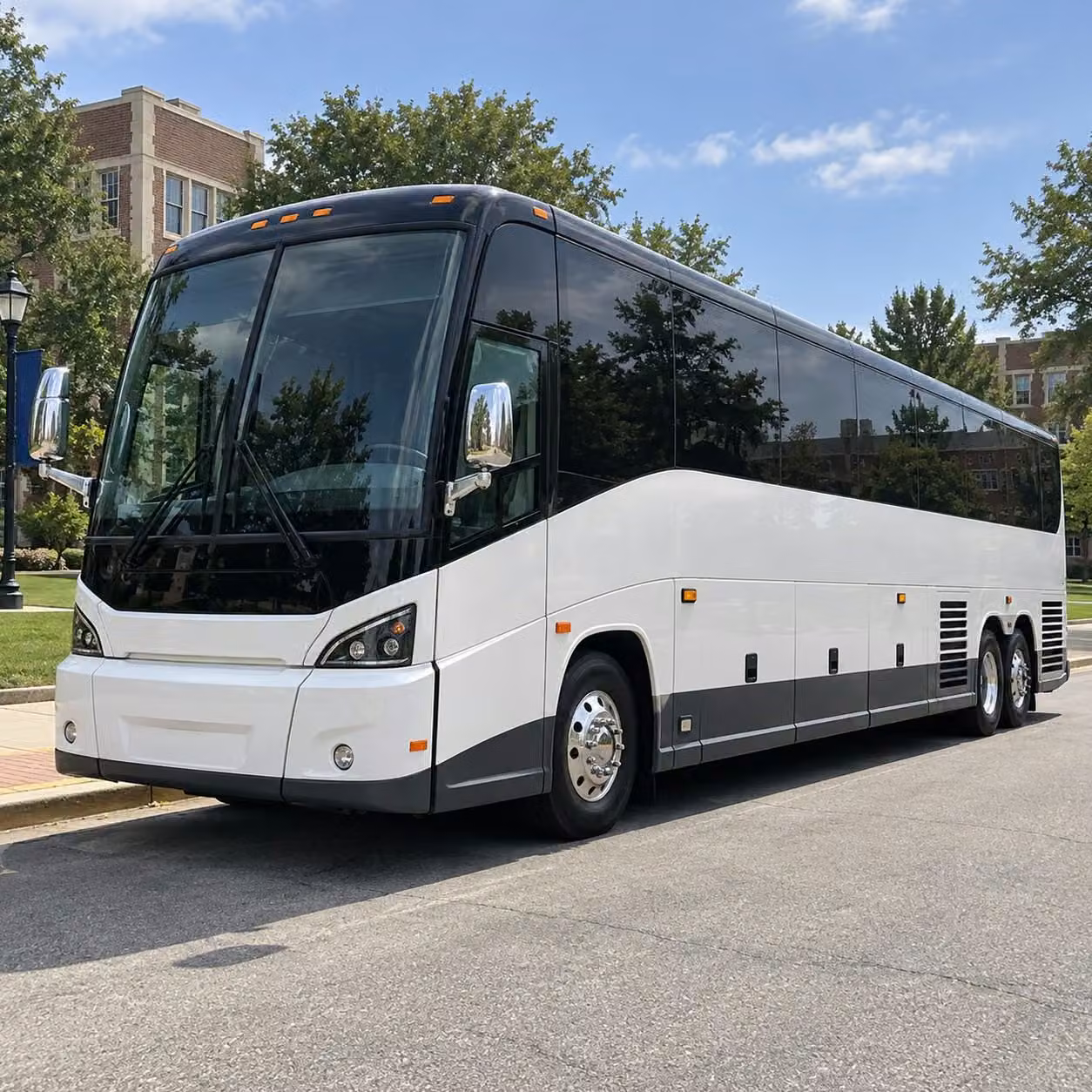 waterford charter bus rentals for large prom groups across oakland county